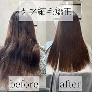 ロング 縮毛矯正専門家/ 髪質改善/店長辻部のヘアスタイル