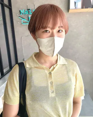 ショート 河原 亮のヘアスタイル