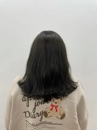 セミロング カラー newiGRANDE 🌈萩原聖也のヘアスタイル