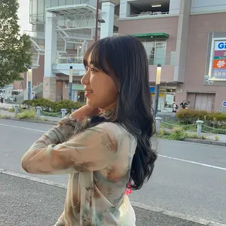 ロング カラー 𓍯暖色/韓国風 田中沙羅‎𓍯のヘアスタイル