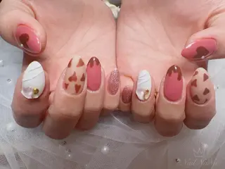 ミディアム カラー ネイル Nail NaNaのネイルデザイン