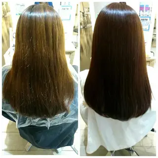 カラー ブリーチ/ヘアケア/ 艶髪/イギチハルのヘアスタイル