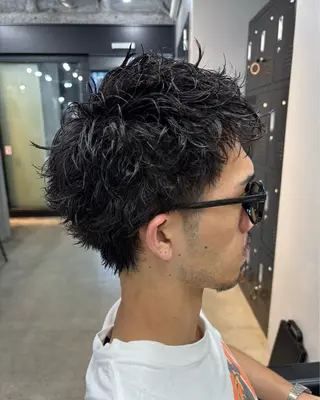 ショート パーマ メンズ 💈メンズ特化💈 テッペイのヘアスタイル