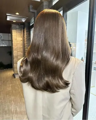 ロング 🎀韓国/艶髪/暗髪 🎀 柚月🫧立川駅のヘアスタイル