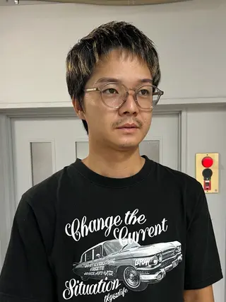 メンズ cipre あゆみのヘアスタイル