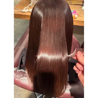 ロング 愛され透明感カラー 🤎SUMIRE🤎のヘアスタイル