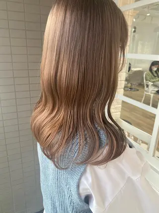 カラー 韓国×髪質改善カラー 💎hinaのヘアスタイル