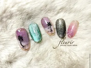 ネイル フルリール 【プライベートサロンのネイルデザイン
