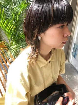 ショート カラー 🌈圧倒的デザイン力 内井省吾のヘアスタイル