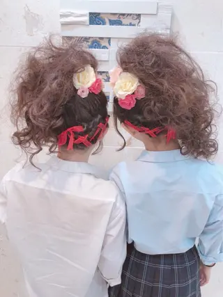 ロング ヘアアレンジ 💘カラー人気Ｎｏ. １💘SAYAのヘアスタイル