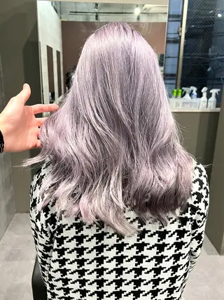 ロング カラー Via officialのヘアスタイル