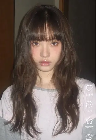 ロング 韓国/Y2K 👽土田大珠👽のヘアスタイル