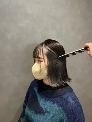 ミディアム Yuito /仙台/パーマモデルのヘアスタイル