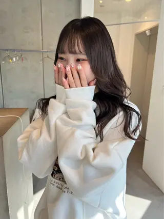 ロング カラー ロカリタ　河原町三条所属・🌐👽フクイ キララ🌎💎のヘアスタイル