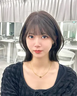 ショート 韓国顔まわり/前髪 /レイヤー/いつきのヘアスタイル