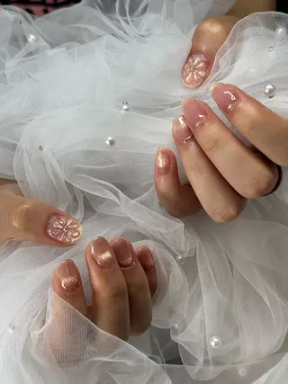 ネイル 三本 綾奈のネイルデザイン