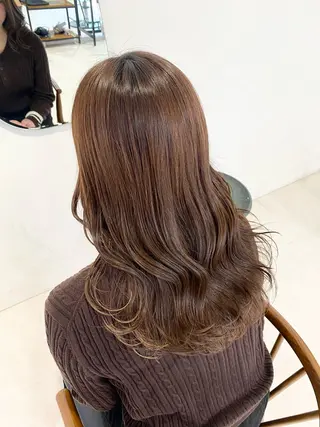 セミロング amoretto 🩶るのんのヘアスタイル