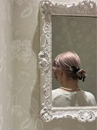 セミロング AI TOKYO　S所属・mizuki 【韓国レイヤー】のヘアスタイル