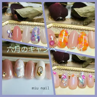 ネイル MIU Nail所属・MIU nailのネイルデザイン