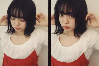 ミディアム salon AKIRA所属・市川 千夏のヘアスタイル