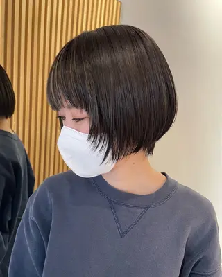 ショート カラー ヘアアレンジ スズキ シオリのヘアスタイル