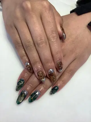 ネイル 💎🐰 saki. m 🐰💎のネイルデザイン