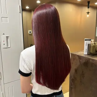 ロング のむらあんじゅ/ 韓国風レイヤーೀのヘアスタイル