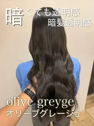 ロング カラー 吉田 裕太朗のヘアスタイル