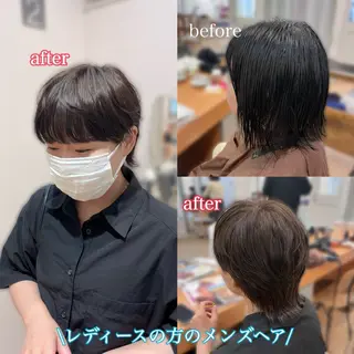 カラー メンズ 💠つたふうか/ 韓国/メンズヘア💠のヘアスタイル