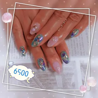 ネイル ラベンダー💖日暮里 ルル💖ネイルのネイルデザイン