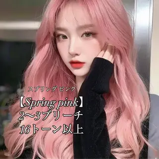 ロング カラー 💖大人韓国ヘア💖 韓国艶カラー【銀座】のヘアスタイル