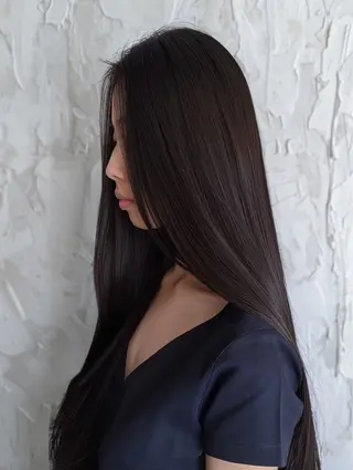 ロング カラー パーマ ヘアアレンジ メンズ MODEK's西宮店 マネージャー神道有基のヘアスタイル