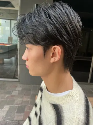 メンズ メンズ🍃ナチュラル 韓国風ヘアRENのヘアスタイル