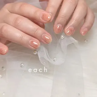 ショート 𝐞𝐚𝐜𝐡 nanami🩰のネイルデザイン