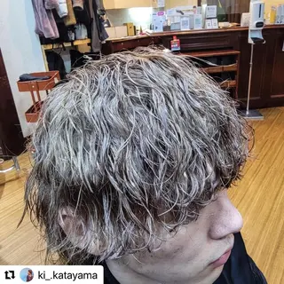 ミディアム カラー メンズ 🩷Eny terrace🩷のヘアスタイル