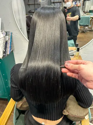 ミディアム ナカオ ヤストシのヘアスタイル