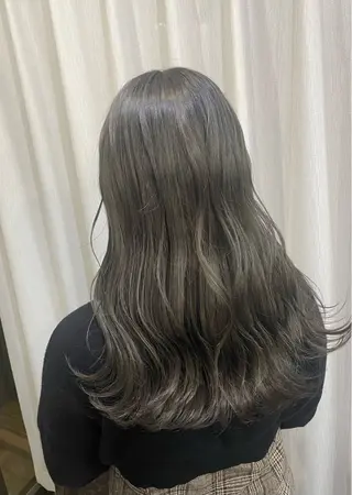 ロング カラー SOYON西大寺店所属・ダブルカラー/ 髪質改善💎安藤のヘアスタイル