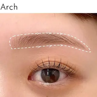 アイブロウ 似合わせ眉 🤍Mioの眉毛・アイブロウイメージ