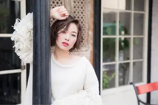 ショート 所渉/韓国レイヤー /ウルフカットのヘアスタイル