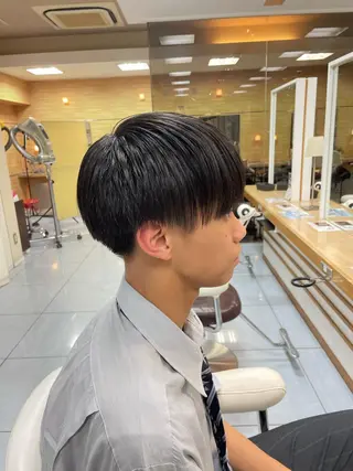 ミディアム ヘアアレンジ メンズ 🔮メンズ縮毛矯正 毛流れパーマ💎竹永のヘアスタイル