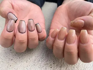 ミディアム ネイル ✴︎ Delightのネイルデザイン