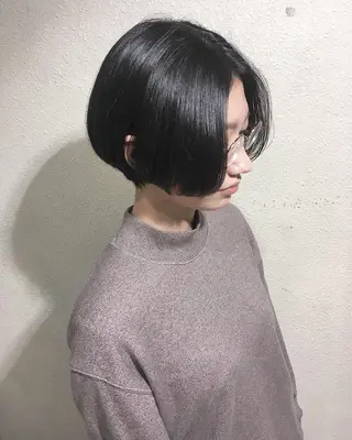 ショート ヨナイ チヒロのヘアスタイル