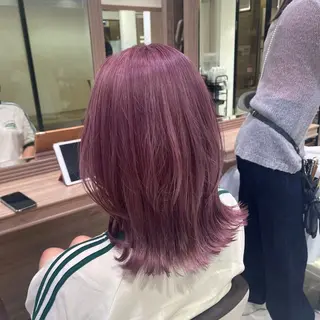 ロング カラー 艶カラー みゆう🎀のヘアスタイル