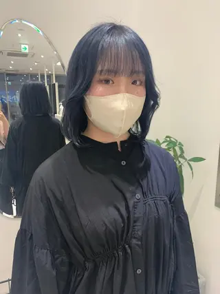 ミディアム 韓国ヘア🇰🇷/ 顔周り/松田光里のヘアスタイル