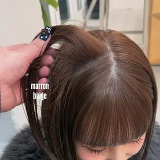 ミディアム カラー 🎀 liz🎀のヘアスタイル