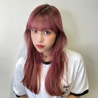ロング カラー La bonheur hair reve 池袋店所属・🐈‍⬛ マナカ🐈‍⬛のヘアスタイル