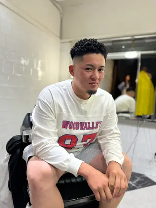 ショート Mericanbarbershop fuk所属・山田 勝士のヘアスタイル