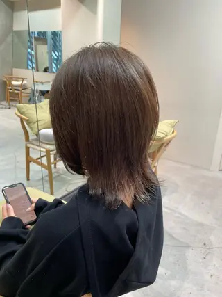 ミディアム カラー mee.浦和店所属・浦和指名率No.1 ショート特化美容師のヘアスタイル