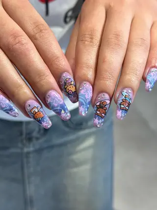 ネイル ハイトーン特化 pepe🎀のヘアスタイル