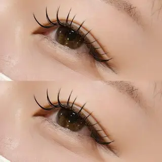 マツエク・マツパ meguru／マツパ ／マツエク／束感のマツエク・マツパデザイン